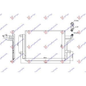 HL.KLIME 1.5-2.0 BEN 2.0 BEN/HIB 600x438 MAZDA 3 SDN (2019-) (OEM: BDGF61480)