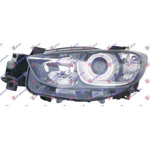 FAR ELEKTRICNI (H11/H15) (DEPO) Leva str. MAZDA CX5 (2011-2017) (OEM: KD5351041C)