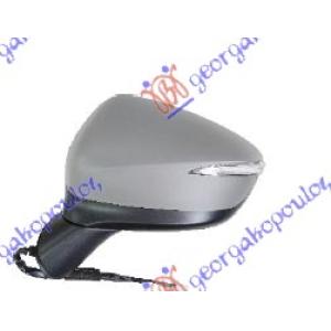 RETROVIZOR ELEKTRICNI PRAJMER PREKLOPNI MIGAVAC 8PIN 15- Leva str. MAZDA CX5 (2011-2017) (OEM: KD53-69-181E, KD5369181E)