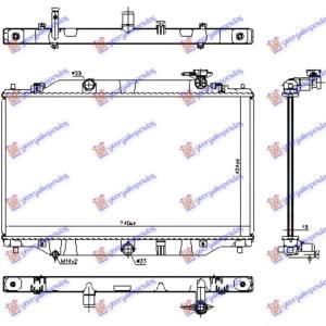 HLADNJAK MOTORA 2.0/2.5 BENZIN (42.5x74x16) MAZDA CX5 (2017-) (OEM: PYFW15200)