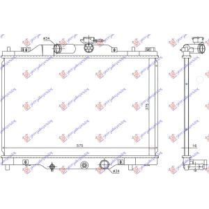 HLADNJAK 2.0 BENZIN (375x575x16) (KOYO) MAZDA CX3 (2015-2019) (OEM: PEHH15200)