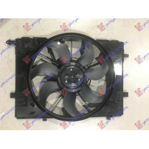 VENTILATOR KOMPLET BENZIN-DIZEL (4PIN) (480mm) MERCEDES E CLASS (C/A238) COUPE/CABRIO (2016-2020) (OEM: 0999061100, 0999061800)