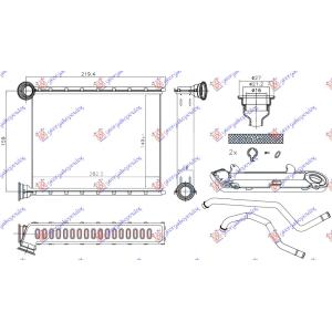 GREJAC KABINE (BR) (150x203x26) MERCEDES GLE (C292) COUPE (2015-2019) (OEM: 1668300261)