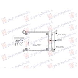GREJAC KABINE (BR) (150x203x26) MERCEDES GLE (W166) (2015-2019) (OEM: 1668300261)