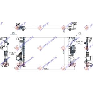 HLADNJAK INTERCOOLERA BENZIN (630x430x30) MERCEDES A CLASS (W177) (2018-) (OEM: 2475006100, A2475006100)