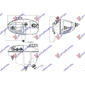 POSUDA ZA ANTIFRIZ (2 CEVI) MERCEDES S CLASS (W222) (2013-2017) (OEM: 2225000849, A2225000849)