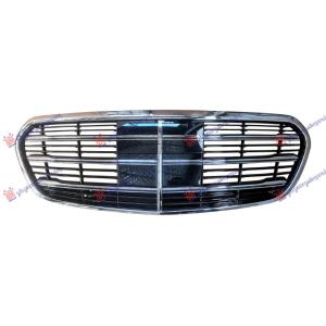 PVC MASKA HROM/CRNA (HROM OKVIR) (AMG) MERCEDES S CLASS (W223) (2020-) (OEM: 2238804000)