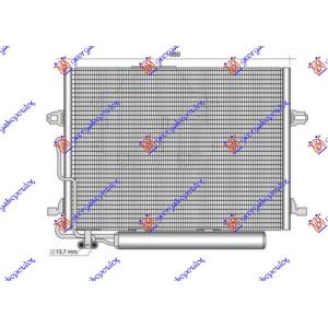 HLADNJAK KLIME 3.5/5.5 BENZIN - 3.0 DIZEL (628x442x16) MERCEDES CLS (W219) COUPE (2008-2010) (OEM: 2115000554, A2115000554)