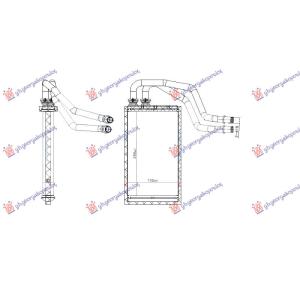 GREJAC KABINE (250x154x32) MERCEDES EQV (447) (2020-) (OEM: 0008304401)