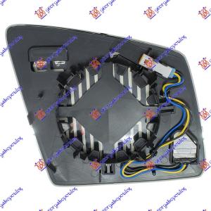 STAKLO RETROVIZORA SA GREJACEM (MRTAV UGAO) (ASFERICNO) Leva str. MERCEDES R CLASS (W251) (2010-) (OEM: 1668100519, 1668100719, A1668100519)