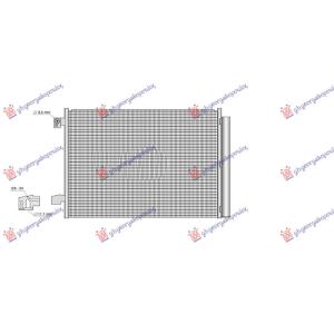 HLADNJAK KLIME SVI MODELSI (650x463x12) (NISSENS) MERCEDES C CLASS SDN/S.W. 2021- (W206) (OEM: 0995000201)