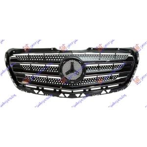 PVC MASKA (SA HROM. LAJSNOM) MERCEDES SPRINTER 210-519 (W906) (2013-2018) (OEM: 90688008859B51, A90688008859B51)