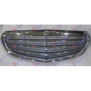 PVC MASKA KOMPLET SIVA /HROM (ELEGANCE) MERCEDES E CLASS (W212) (2013-2016) (OEM: 2128801383)