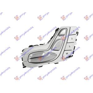 PREKIDAC ZA PODESAVANJE SEDISTA (MEMORIJA) (BELO SVETLO) (3 PIN) Desna str. MERCEDES E CLASS (W213) (2020-2023) (OEM: 2139050004, A2139050004)