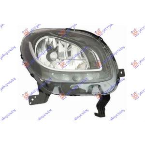 FAR SA LED DNEVNIM SVETLOM (DEPO) Desna str. SMART FORFOUR (2015-) (OEM: 4539069600, A4539061301)