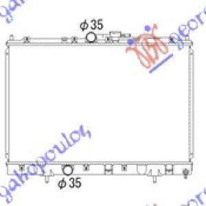 HLADNJAK MOTORA 1.8/2.0 cc (MAN) (42.5x65.8x16) (KOYO) MITSUBISHI PAJERO PININ (1999-2007) (OEM: MR431239)