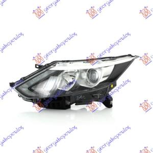 FAR ELEKTRICNI (H7/H11) SA LED DNEVNIM SVETLOM (TYC) Leva str. NISSAN QASHQAI (2013-2017) (OEM: 26060-4EH0A, 260604EH0A)