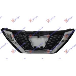 PVC MASKA CRNA OKVIR HROM ZNAK KOCKAST NISSAN QASHQAI (2017-2021) (OEM: 62310-HV00A, 62310HV00A)