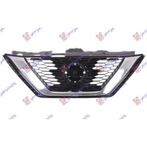 PVC MASKA CRNA HROM OKVIR (RUPA ZA ZNAK) NISSAN QASHQAI (2017-2021) (OEM: 62310-HV22A, 62310HV22A)