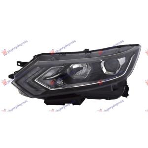 FAR ELEKTRICNI SA LED DNEVNIM SVETLOM (TYC) Leva str. NISSAN QASHQAI 2017-2021 (J11) (OEM: 26060-HV00B, 26060HV00B)