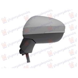 RETROVIZOR ELEKTRICNI SA GREJACEM PM (MIGAVAC) (MRTAV UGAO) (9 PIN) (KONVEKSNO STAKLO) Leva str. NISSAN QASHQAI 2024- (J12) (OEM: 96302-6UN0B, 963026UN0B)