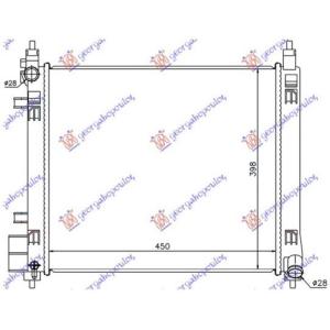 HLADNJAK MOTORA 1.2 DIG (MAN/AUTO) (45x40) (HR12DDR) (KOYO) NISSAN MICRA (K13) (2010-2013) (OEM: 21410-3HD1A, 214103HD1A)