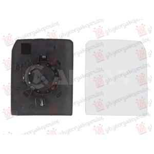 STAKLO RETROVIZORA SA GREJACEM (KONVEKSNO) (2 PIN) 2024- Desna str. NISSAN INTERSTAR (2024-) (OEM: 9636500Q2F, 963655366R)