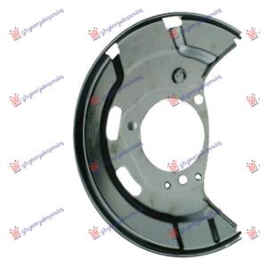 ZASTITA PREDNJEG KOCIONOG DISKA (PRECNIK DISKA 276mm) Leva str. OPEL ASTRA J 5D/S.W. (2010-2013) (OEM: 12774819)