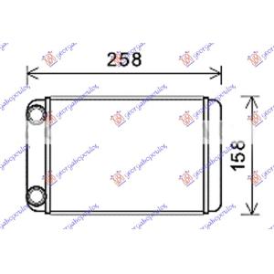 GREJAC KABINE (BR) (20 5x 155x32) OPEL ASTRA J 5D/S.W. (2010-2013) (OEM: 1618297, 13287939)