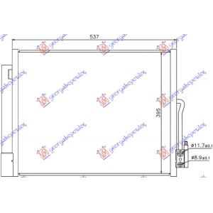 HLADNJAK KLIME BENZIN -DIZEL (50 x4 1) OPEL MERIVA (2010-2014) (OEM: 1850154, 1850744, 13331005)