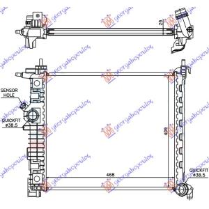 HLADNJAK MOTORA I 1.4i- 16V TURBO (47x42.8)A 14NEL / T OPEL MERIVA (2014-) (OEM: 1300308)