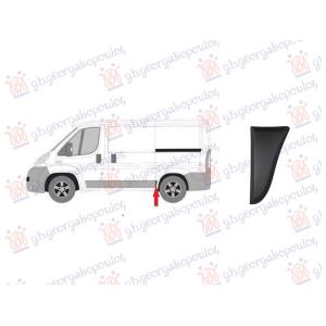 LAJSNA ZADNJEG BLATOBRANA CRNA (PREDNJI DEO) (KRATKA SASIJA) Leva str. OPEL MOVANO (2021-) (OEM: 735684290)