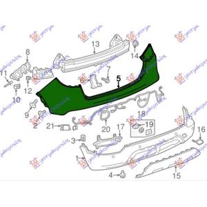 ZADNJI BRANIK PM GORNJI OPEL MOKKA X (2016-2020) (OEM: 42541976, 42543356)