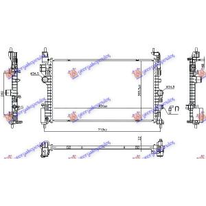 HLAD. MOTORA 1.4 BEN MAN/AUTO (620x365) OPEL CORSA E (2015-2019) (OEM: 39059781)