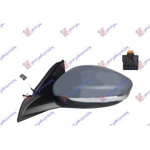 RETROVIZOR MEHANICKI SA SAJLOM PM (MIGAVAC WY5W) (10 OTV 2 PIN) (KONVEKSNO STAKLO) Leva str. OPEL CORSA F (2023-) (OEM: 98260222XT)