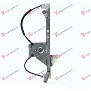 PODIZAC ZADNJEG PROZORA ELEKTRICNI (BEZ MOTORA) (NOSAC MOTORA CRNI) (COMFORT) (A KVALITET) Desna str. PEUGEOT 3008 I (2013-2016) (OEM: 9682808680)