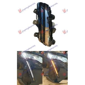 DNEVNO SVETLO/MIGAVAC LED (VALEO) Desna str. PEUGEOT 5008 (2020-) (OEM: 9836230980)