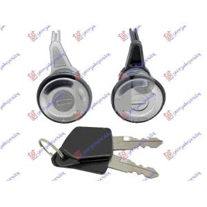 BRAVA ZA PREDNJA VRATA SET SA KLJUCEM PEUGEOT 206+ (PLUS) (2009-2013) (OEM: 9170N9)