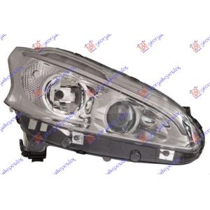 FAR ELEKTRICNI (H7 / H7) SA LED DNEVNIM SVETLIMA (TYC) Desna str. PEUGEOT 208 (2012-2015) (OEM: 1609697280, 9802221680)