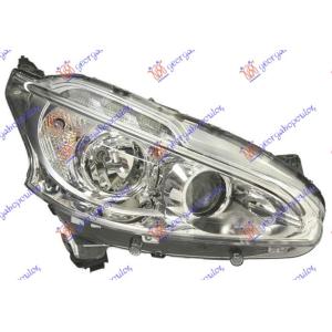 FAR ELEKTR. (H1/H7) SA LED DN SV (VALEO) Desna str. PEUGEOT 208 (2012-2015) (OEM: 1608206680, 1609697280)