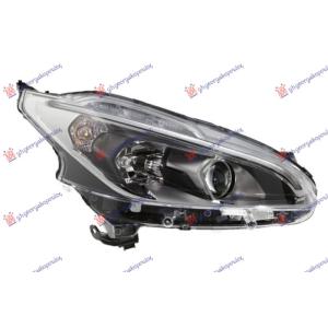 FAR LED (SA LED DNEVNIM SVETLOM) 18- (VALEO) Desna str. PEUGEOT 208 (2015-) (OEM: 1685353180, 9822690180)