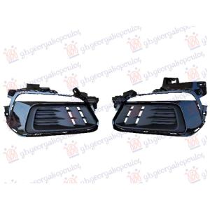 RESETKA PREDNJEG BRANIKA (GT-LINE) (SET) PEUGEOT 308 II (2017-2021) (OEM: 1627680080)