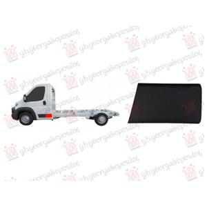 LAJSNA STUBA PREDNJIH VRATA CRNA (OTVORENA KAROSERIJA) Leva str. PEUGEOT BOXER (2014-) (OEM: 1637295680)