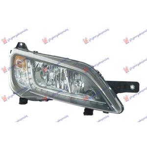 FAR ELEKTRICNI CRNI SA LED DNEVNIM SVETLOM (MARELLI) Desna str. PEUGEOT e BOXER (2020-) (OEM: 46862287, 1612040680, 712501211129)