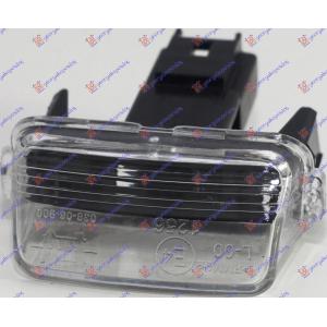SVETLO TABLICE 2010- PEUGEOT PARTNER (2024-) (OEM: 634099, 634000000000, 6340A3)