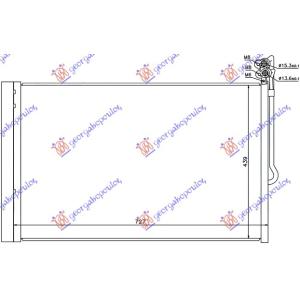 HLADNJAK KLIME BENZIN / DIZEL (68.5x44.3) PORSCHE CAYENNE (2010-2015) (OEM: 7P0820411A, 7P0820411B)