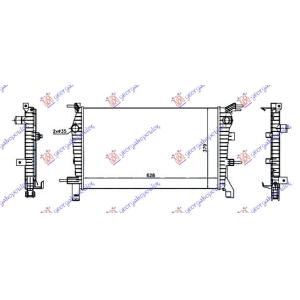 HLADNJAK 1.6i 16v MANUELNI BENZIN (630 x380) RENAULT FLUENCE (2010-2013) (OEM: 214100069R)