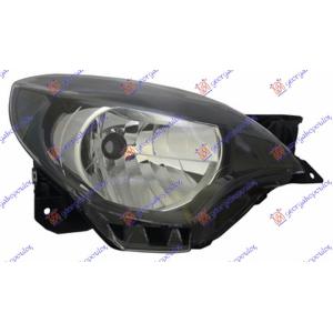 FAR ELEKTRICNI CRNI (TYC) Desna str. RENAULT TWINGO (2012-2014) (OEM: 260102893R)