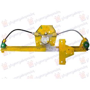 PODIZAC PREDNJEG PROZORA ELEKTRICNI (BEZ MOTORA) Desna str. RENAULT CLIO (2019-2023) (OEM: 807201776R)