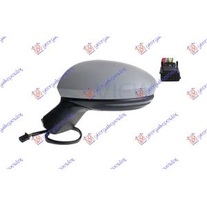 RETROVIZOR ELEKTRICNI SA GREJACEM PM (MIGAVAC) (7 PIN) (ASFERICNO STAKLO) - Leva str. RENAULT CLIO (2023-) (OEM: 963026687R, 963066878R, 963664523R)